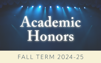 Southwestern Students Recognized for Academic Honors Fall Term – Academic Year 2024-2025